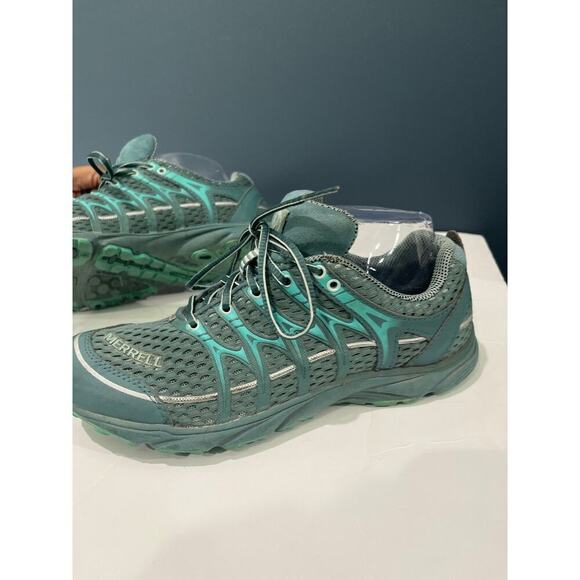 Merrell Mix Master Move Glide Running Hiking Shoes in Seapine Sz 6.5 - Picture 2 of 6